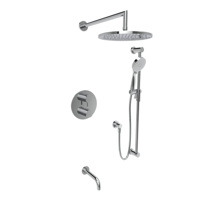 Baril Complete thermostatic pressure balanced shower kit