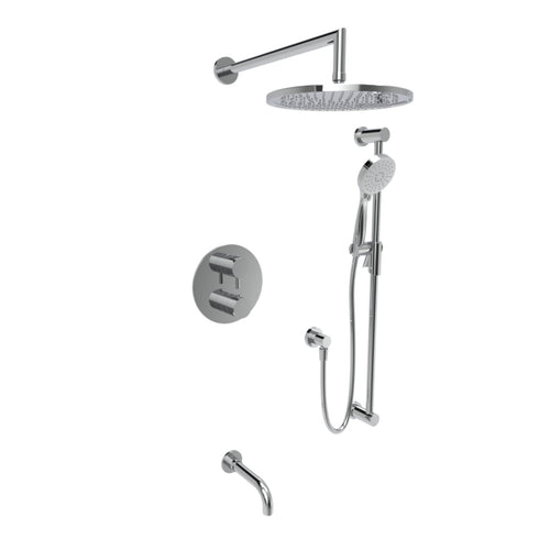 Baril Complete thermostatic pressure balanced shower kit