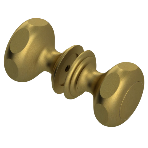Rubinet Shower Door Knob (set) Antique Brass Matt