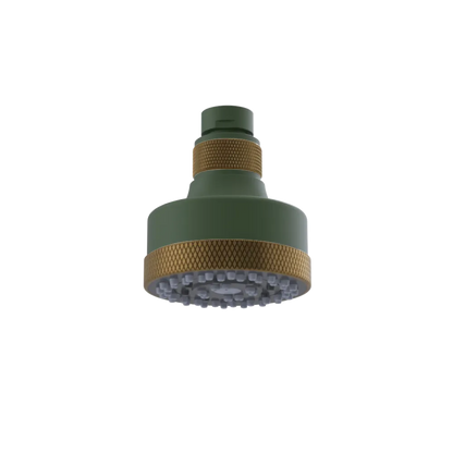 Rubinet 3 FUNCTION SHOWER HEAD Green Envy