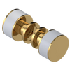 Rubinet Shower Door Knob (set) Gold