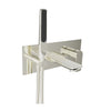Baril Wall-mounted tub faucet with hand shower