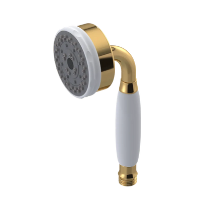 Rubinet 3 Function Hand Held Shower Only Gold