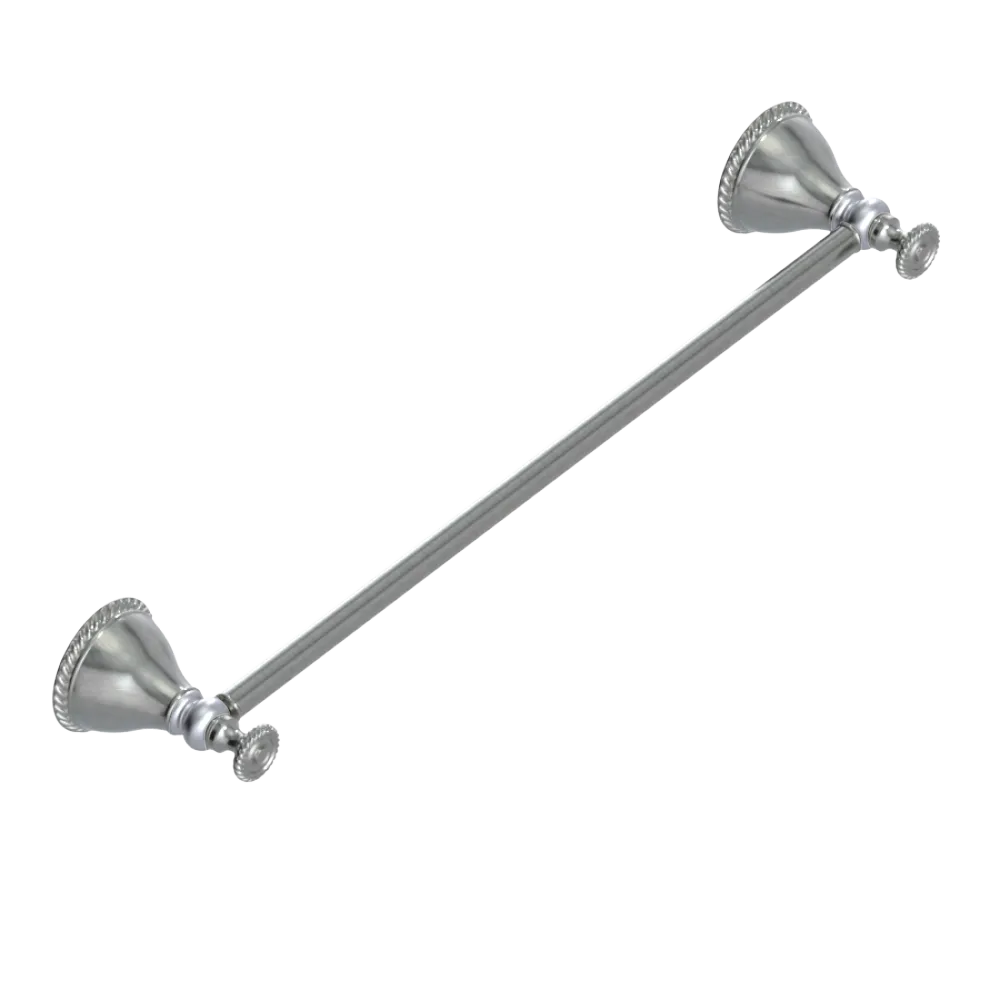 Rubinet Towel Bar 18" Satin Nickel