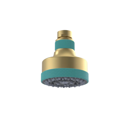 Rubinet 3 FUNCTION SHOWER HEAD Satin Brass