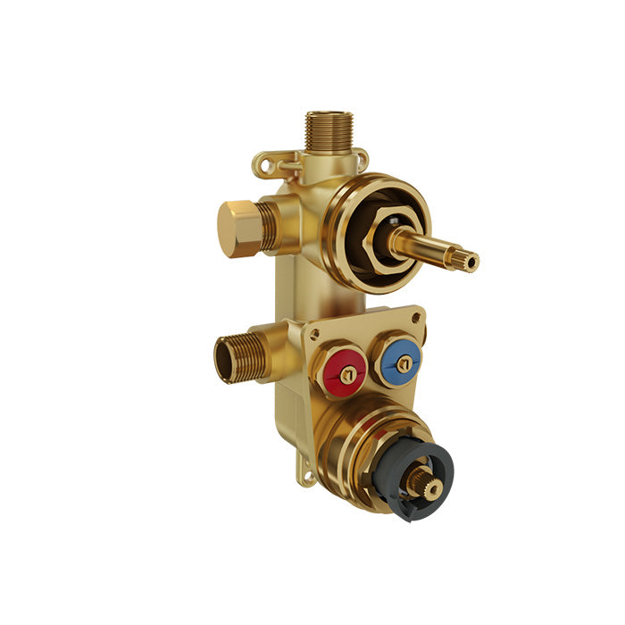 Baril 1-way thermostatic pressure balanced rough (NPT/sweat)