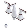 Rubinet Bidet Fitting with Spray, Diverter, and Vacum Breaker (Less Drain) Matt White
