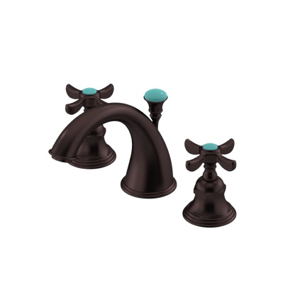 Rubinet Widespread Lav. Set. (less drain) Oil Rubbed Bronze