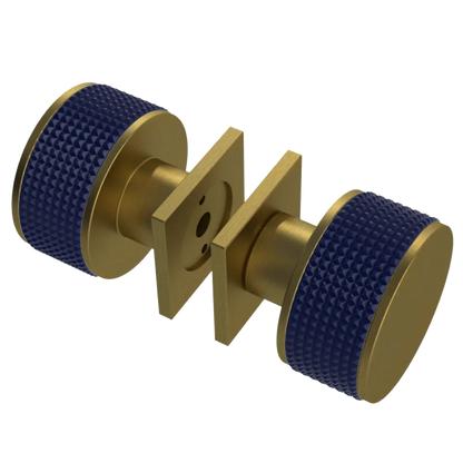 Rubinet Shower Door Knob (set) Antique Brass Matt