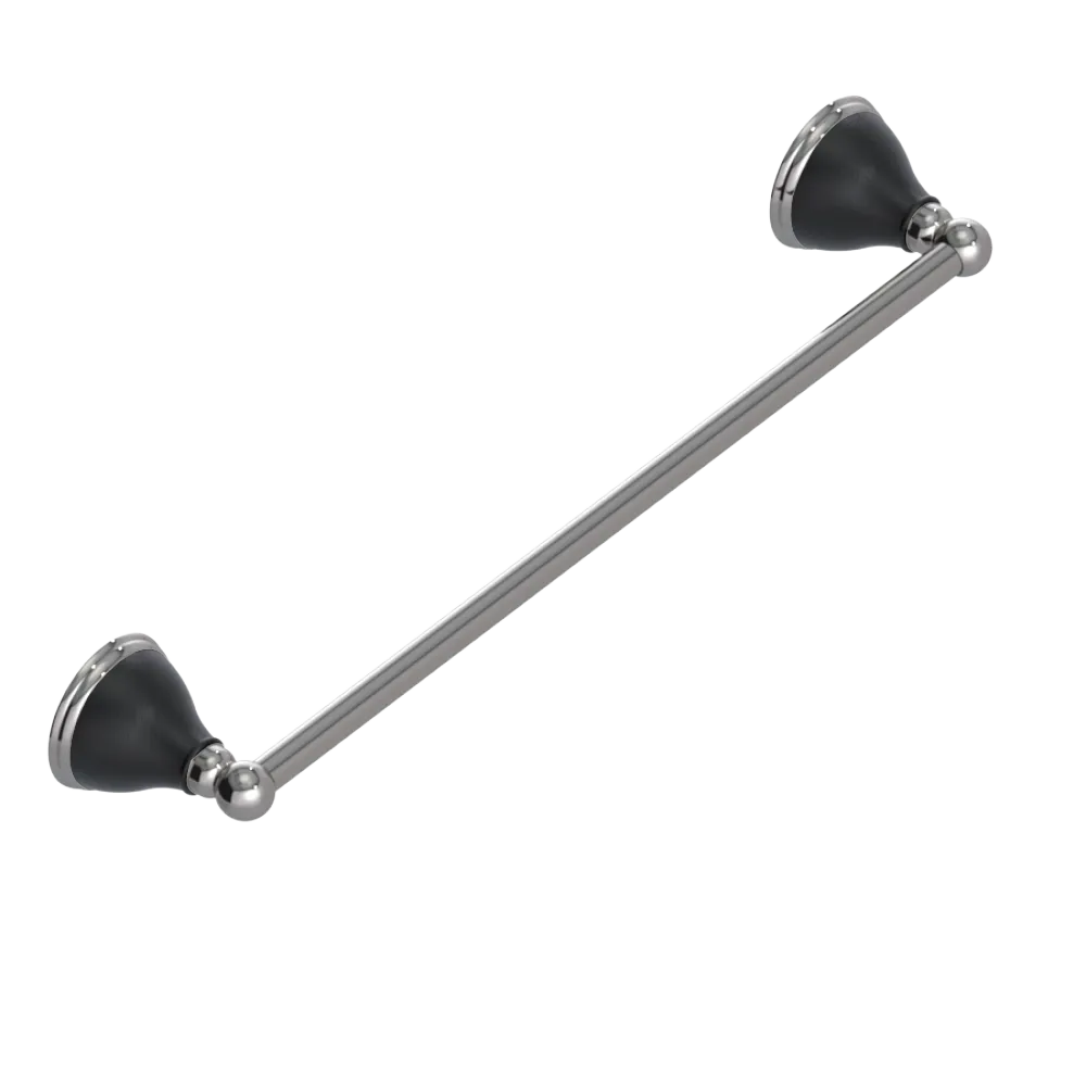 Rubinet Towel Bar 18" Polished Nickel