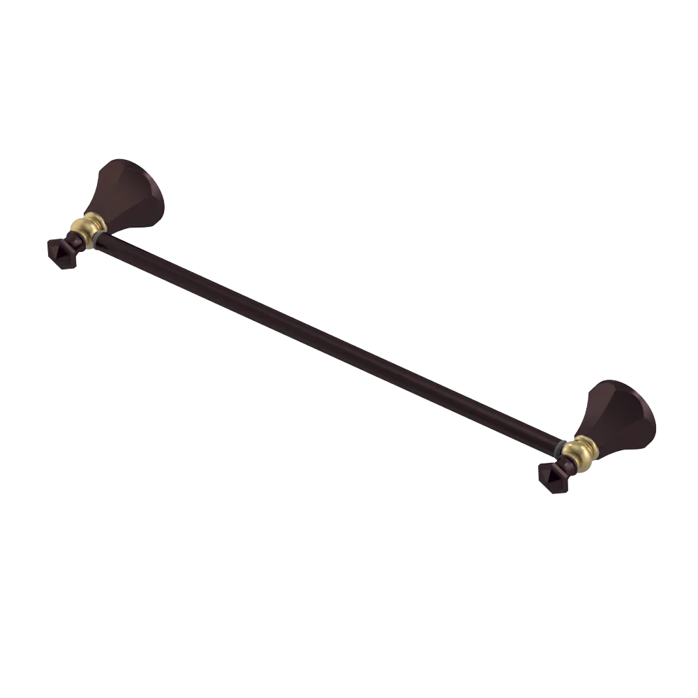 Rubinet Towel Bar 24" Tuscan Brass