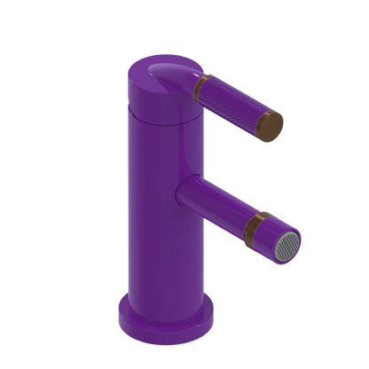 Rubinet Single Control Bidet Fitting (less drain) Purple Haze