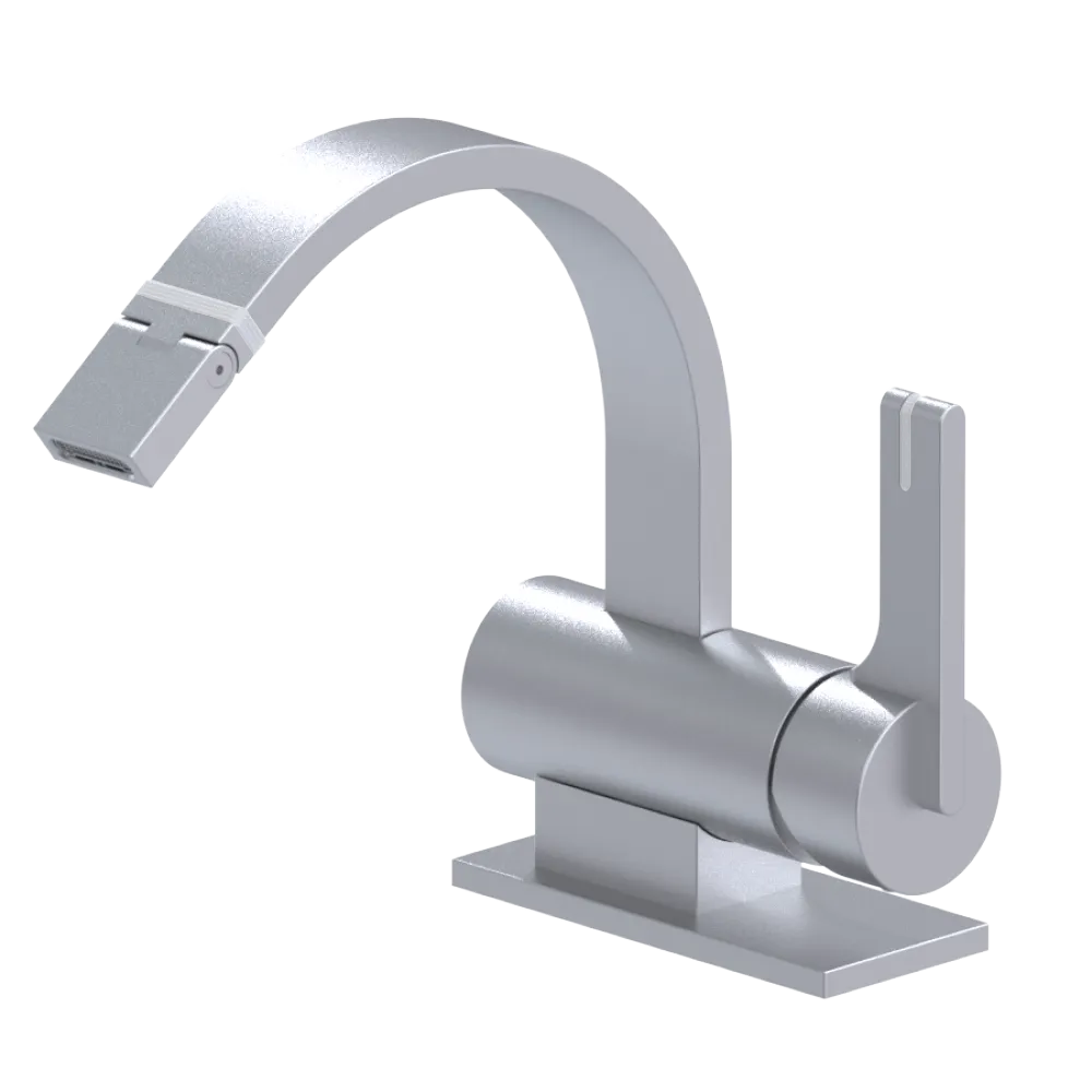 Rubinet Single Control Bidet Fitting (less drain) Satin Chrome