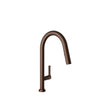 Baril High single-hole kitchen faucet with 2-function pull-down spray