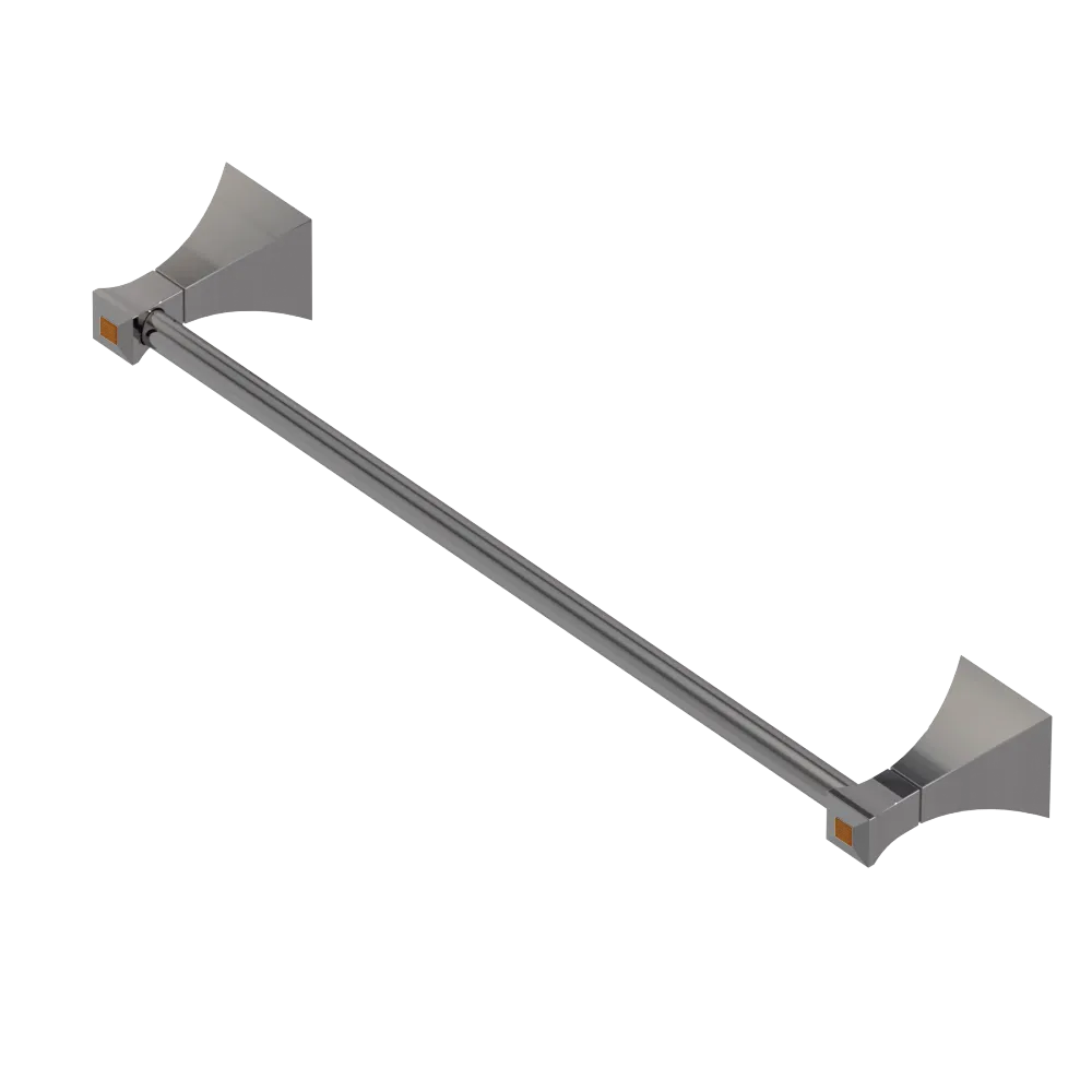 Rubinet Towel Bar 18" Polished Nickel