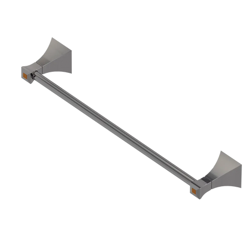 Rubinet Towel Bar 18" Polished Nickel