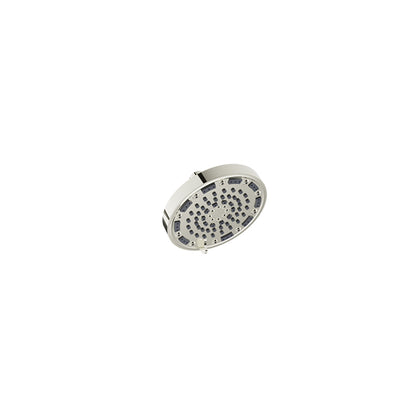 Baril Round 6" 5-spray anti-limestone shower head