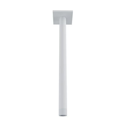 Baril 12" ceiling mounted shower arm, square flange