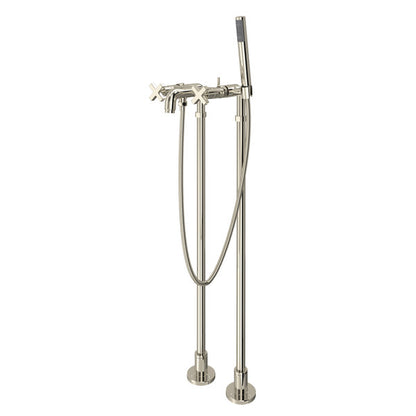 ROHL Lombardia® Floor Mount Tub Filler