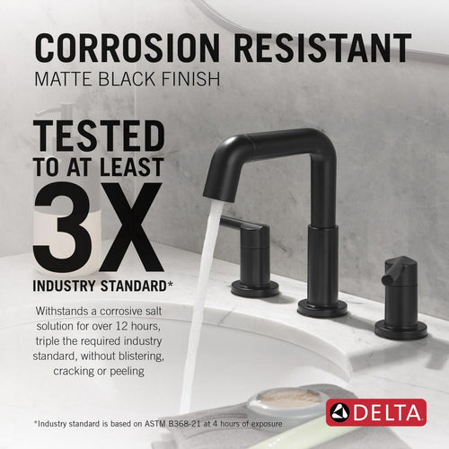 Delta Nicoli Two Handle Widespread Pull-Down Bathroom Faucet - Golzar Home