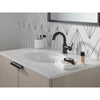 Delta Trinsic Single Handle Pull Down Bathroom Faucet - Golzar Home