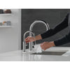 Delta Trinsic Single Handle Pull-Down Kitchen Faucet - Golzar Home