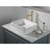 Delta Trinsic Single Handle Vessel Bathroom Faucet Wheel Handle - Golzar Home