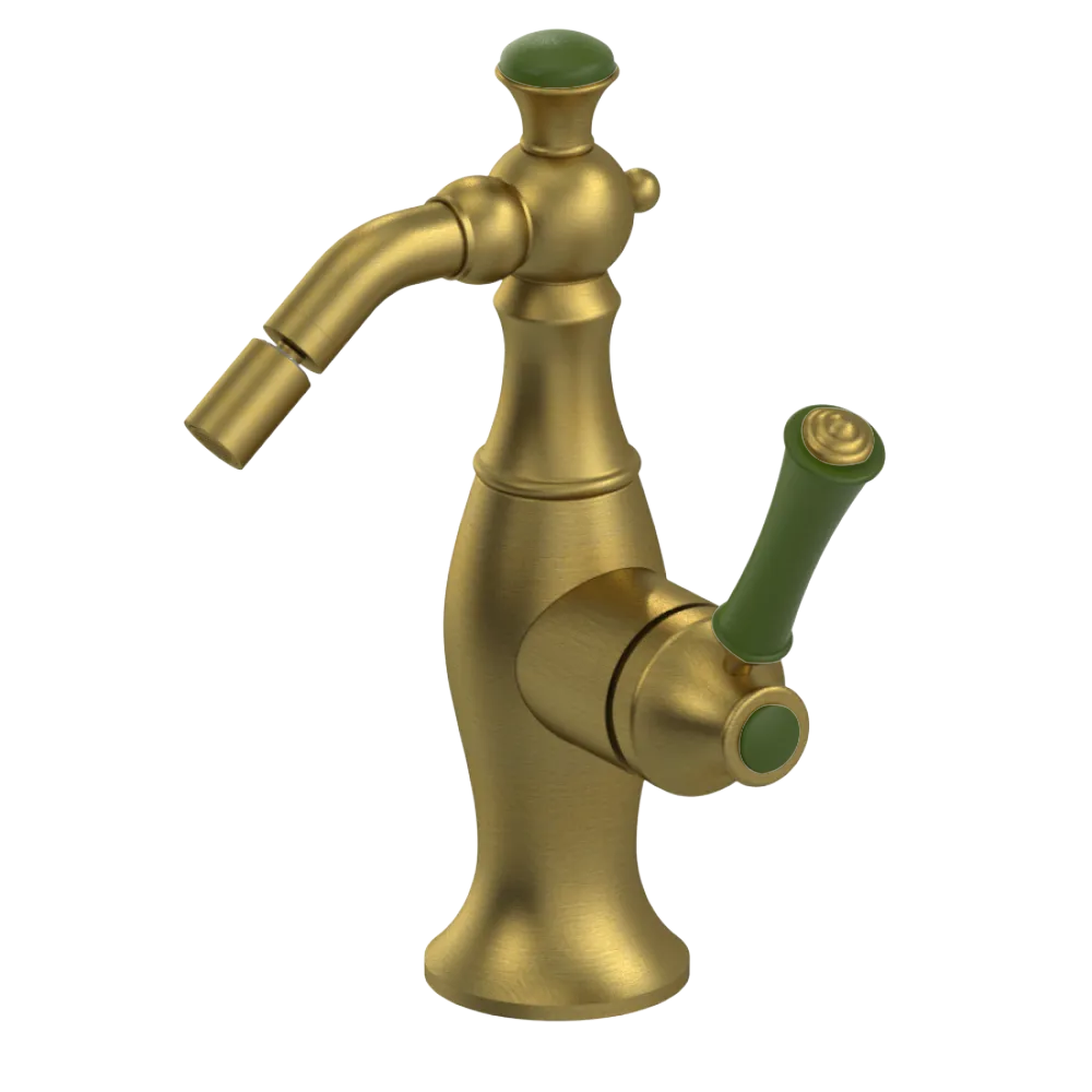 Rubinet Single Control Bidet Fitting (less drain) Antique Brass Matt