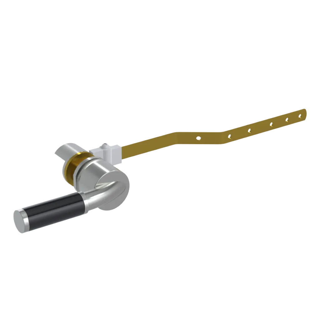 Rubinet Trip Levers Satin Nickel