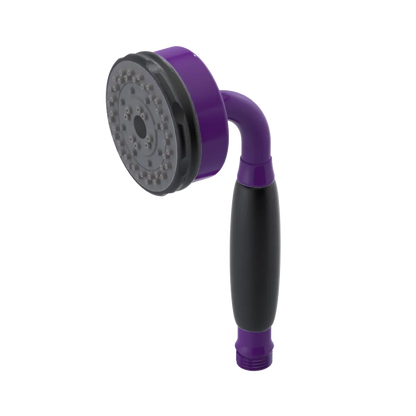 Rubinet 3 Function Hand Held Shower Only Purple Haze