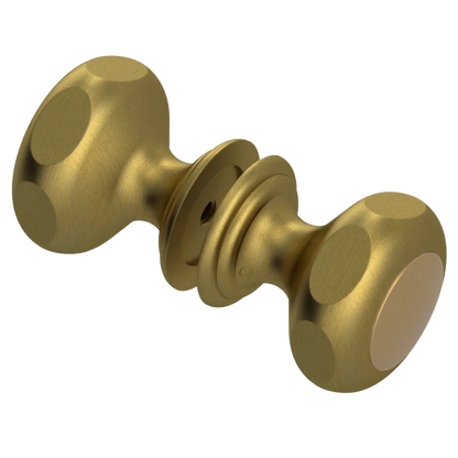 Rubinet Shower Door Knob (set) Antique Brass Matt