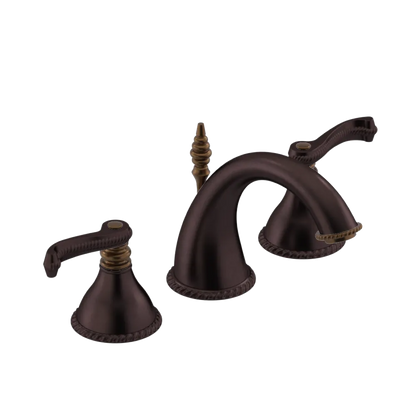 Rubinet Widespread Lav. Set. (less drain) Oil Rubbed Bronze