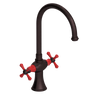 Rubinet Two Handle Single Hole Kitchen Set Oil Rubbed Bronze