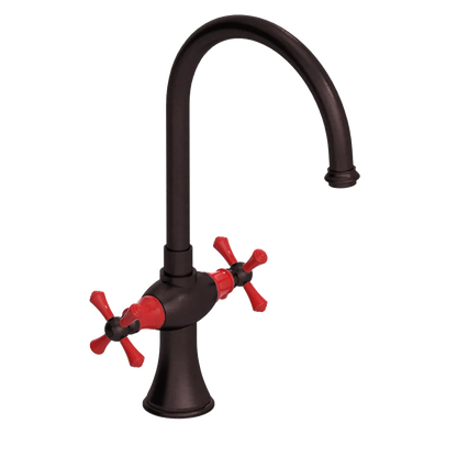 Rubinet Two Handle Single Hole Kitchen Set Oil Rubbed Bronze