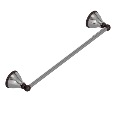 Rubinet Towel Bar 18" Polished Nickel