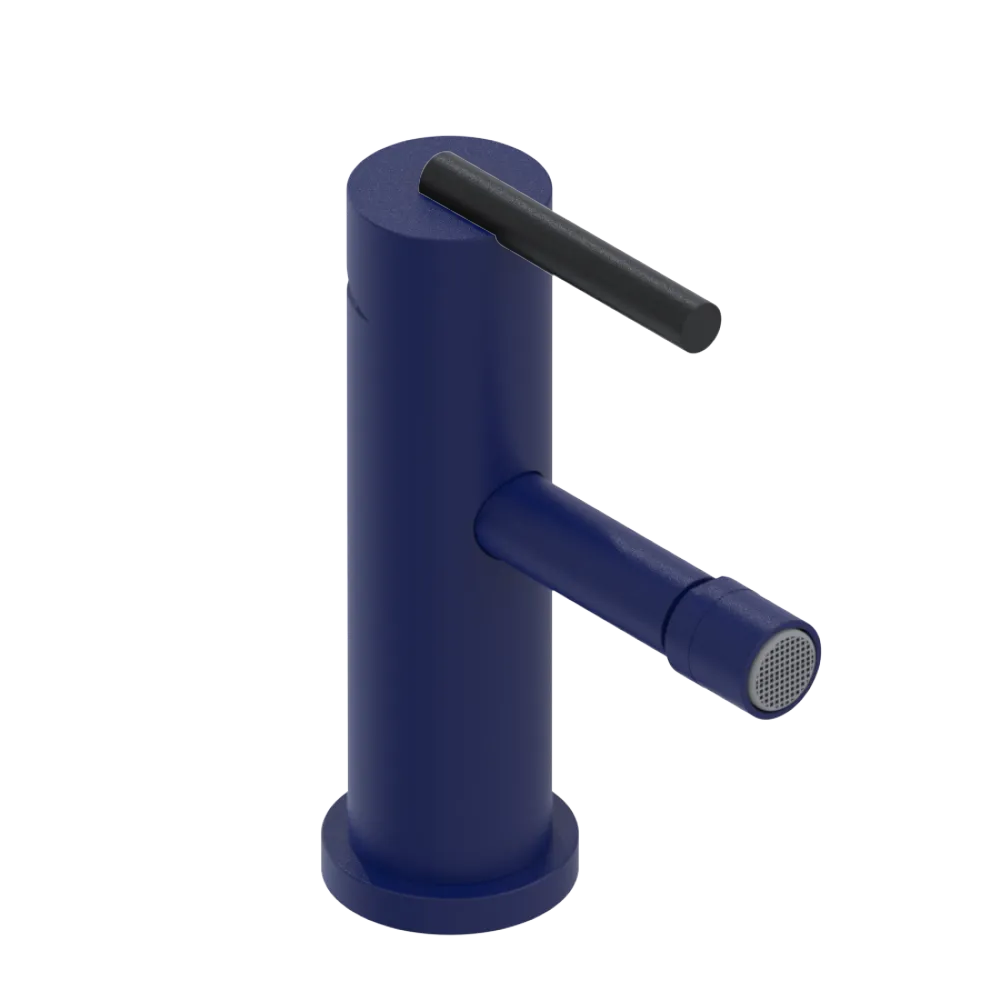 Rubinet Single Control Bidet Fitting (less drain) Midnight Blue