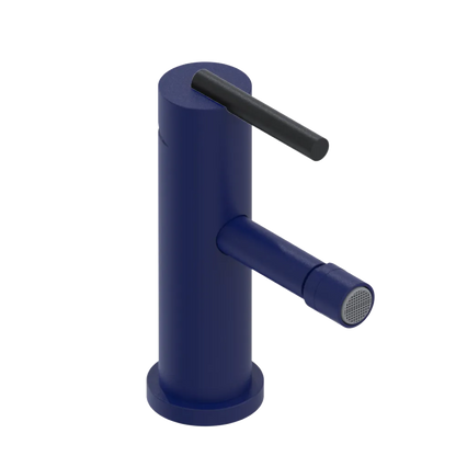 Rubinet Single Control Bidet Fitting (less drain) Midnight Blue