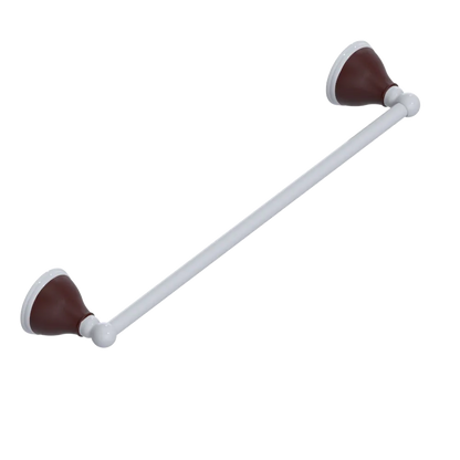 Rubinet Towel Bar 18" White