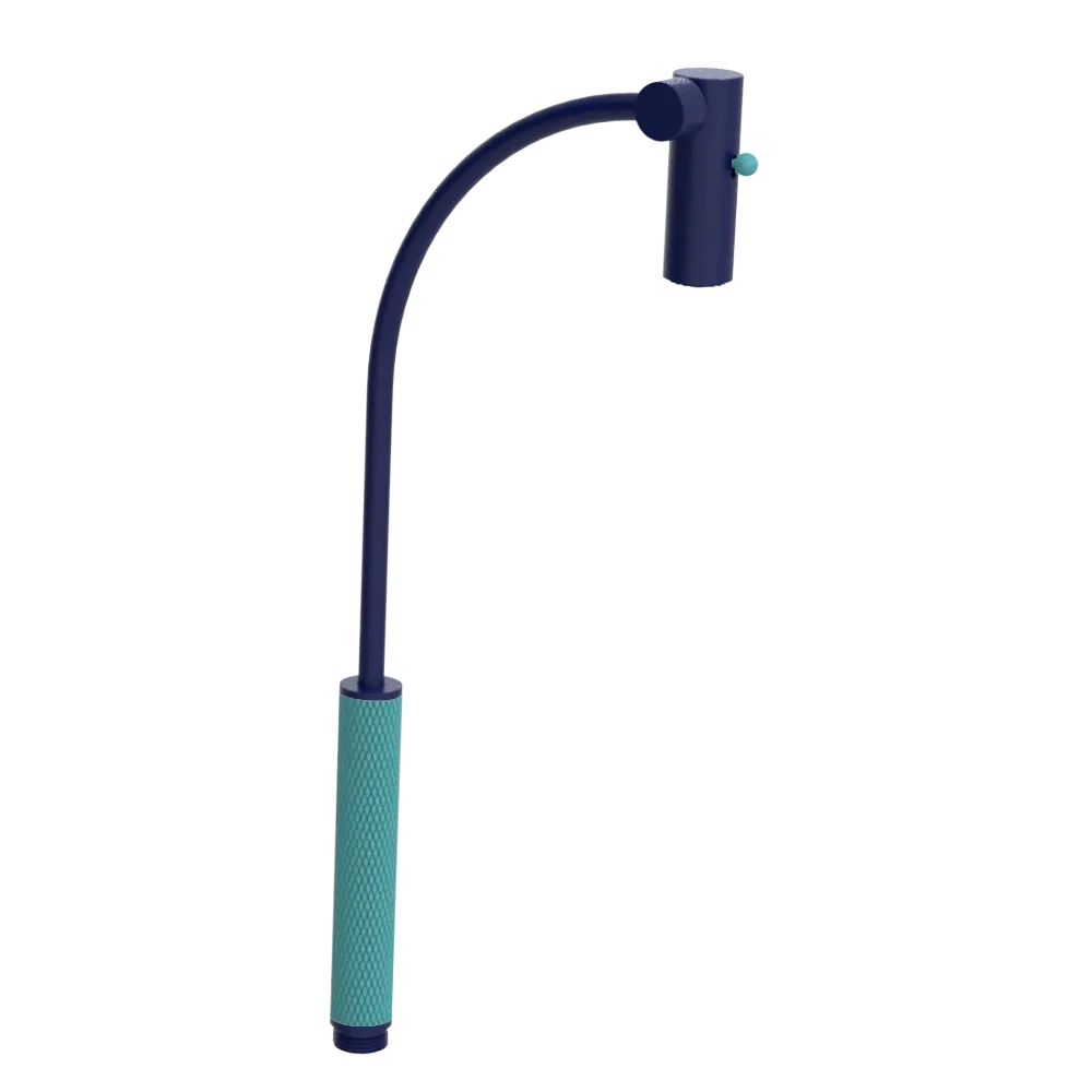 Rubinet Hand Held Shower Bidet Only Midnight Blue