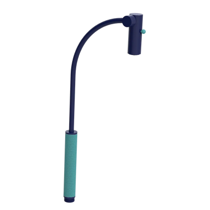 Rubinet Hand Held Shower Bidet Only Midnight Blue