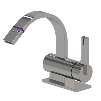 Rubinet Single Control Bidet Fitting (less drain) Polished Nickel