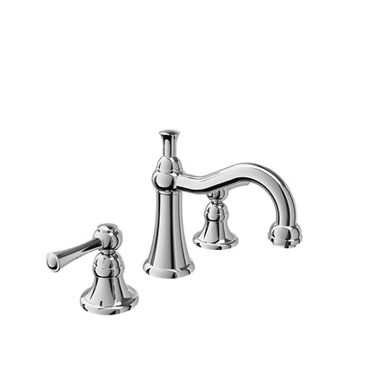 Baril 8" c/c lavatory faucet, drain included