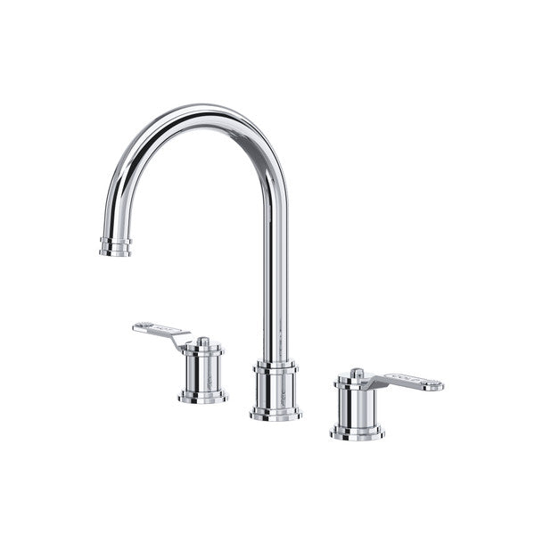 Perrin & Rowe Armstrong™ Widespread Lavatory Faucet With C-Spout