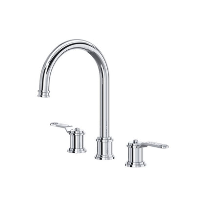 Perrin & Rowe Armstrong™ Widespread Lavatory Faucet With C-Spout