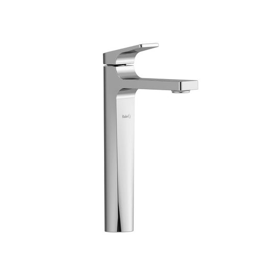 RIOBEL Ode Single Handle Tall Bathroom Faucet With Lever Handle