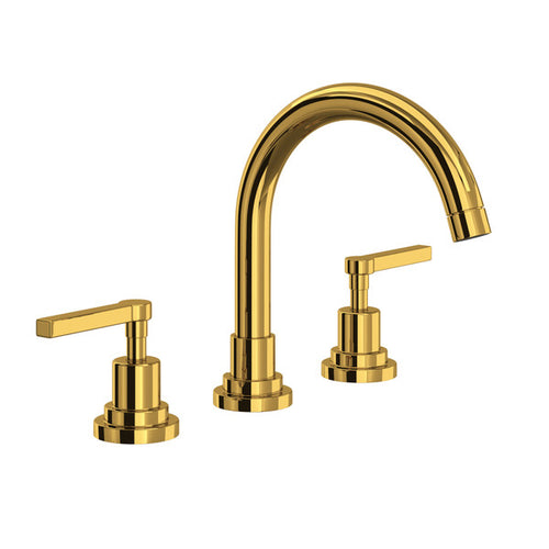 ROHL Lombardia C-Spout Widespread Bathroom Faucet