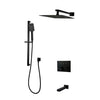 Diamond Push-Button Three Way Thermostatic System-Kit 1 - Golzar Home