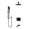 Diamond Push-Button Three Way Thermostatic System-Kit 1 - Golzar Home