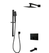 Diamond Push-Button Three Way Thermostatic System-Kit 4 - Golzar Home