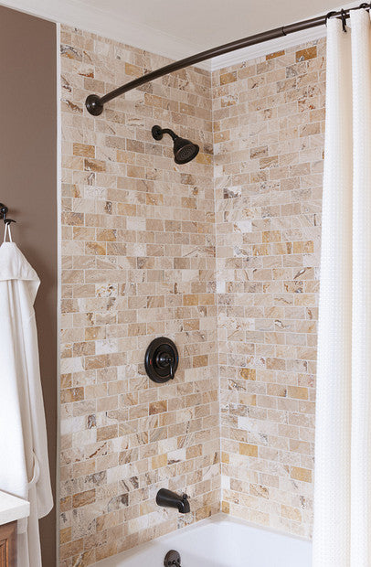 Moen Moen Adjustable Curved Shower Rod